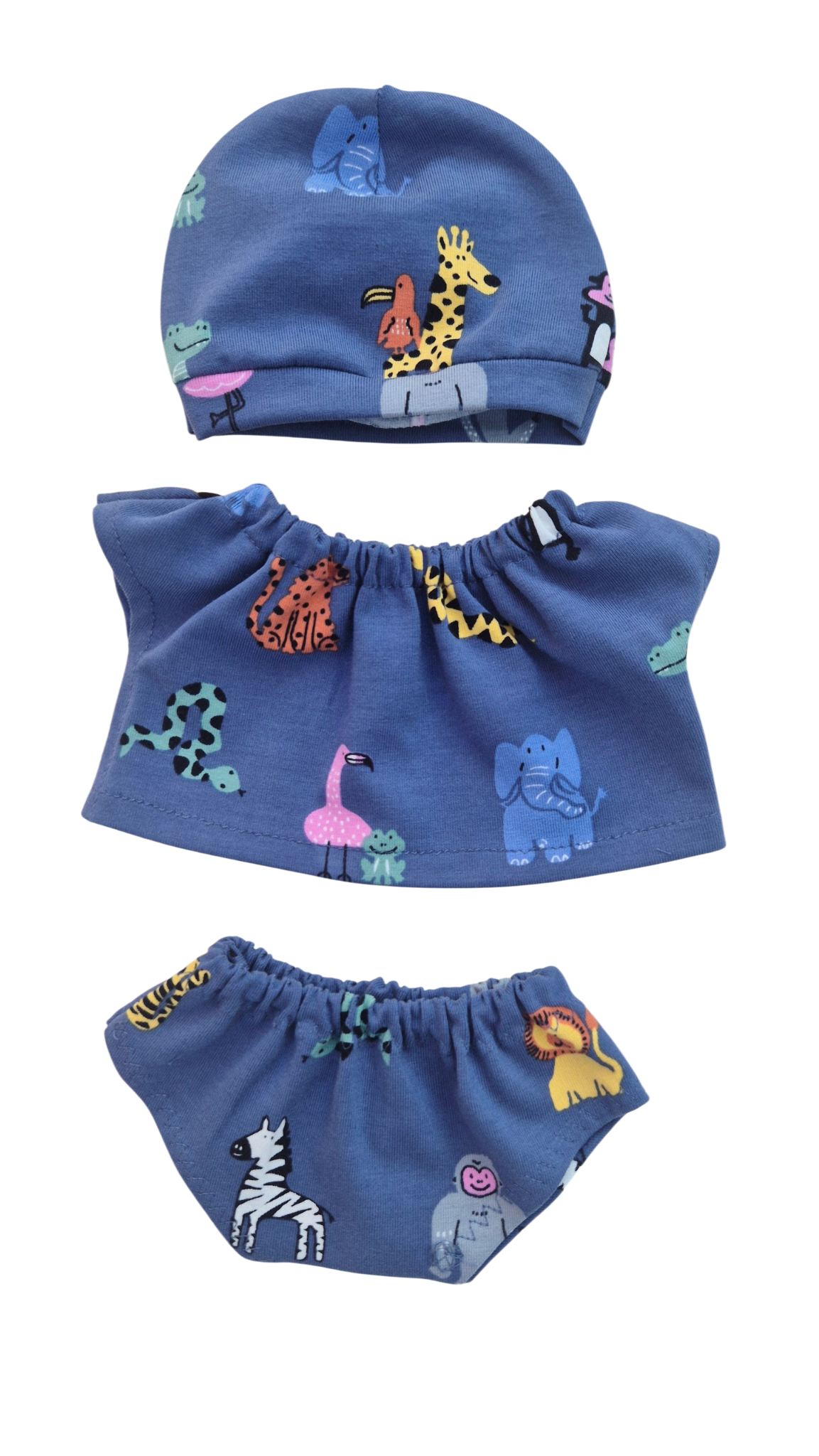 LEON - CULOTTE + TEE-SHIRT + BONNET