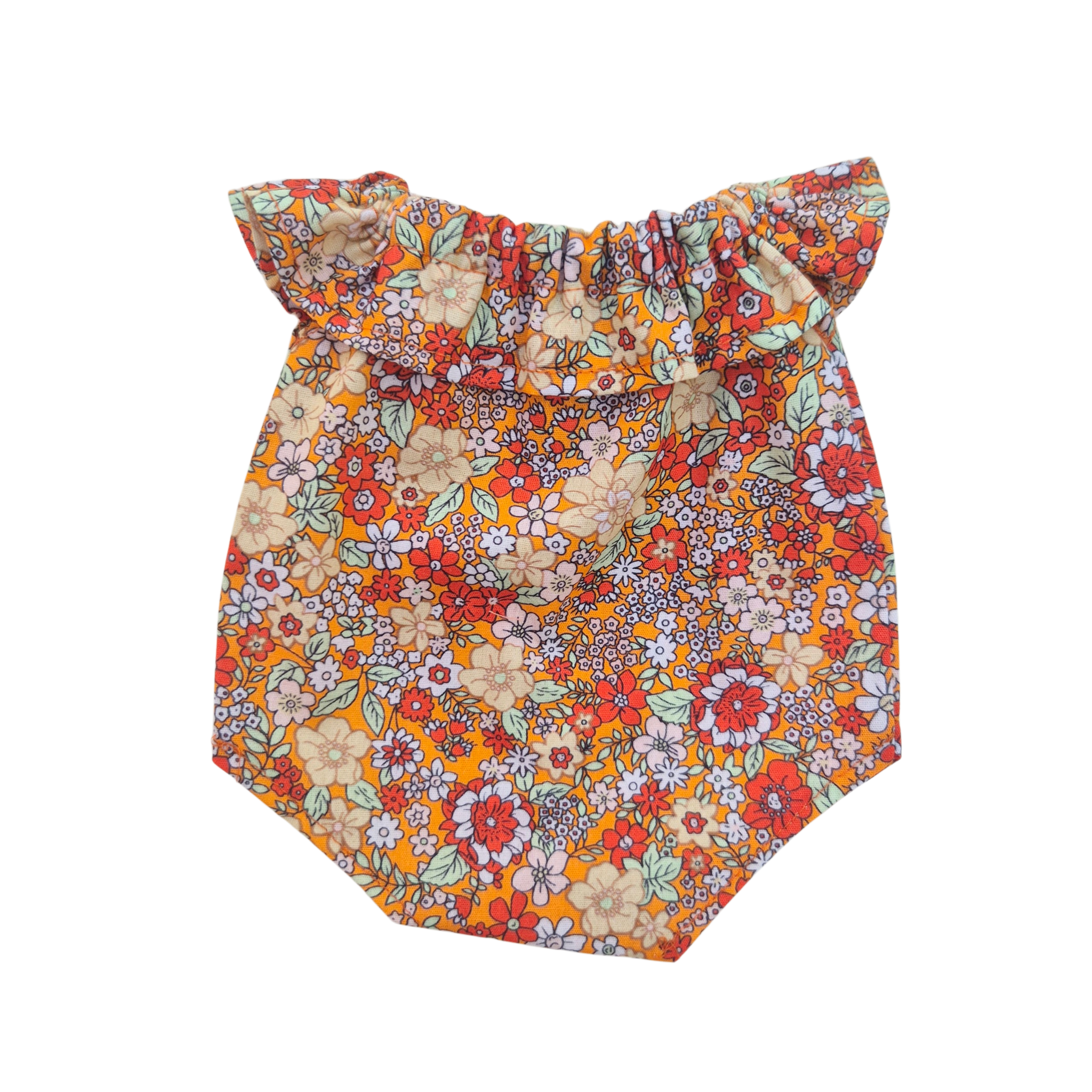 JUSTINE - Barboteuse liberty rouge
