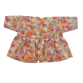 JUSTINE - Robe liberty rouge
