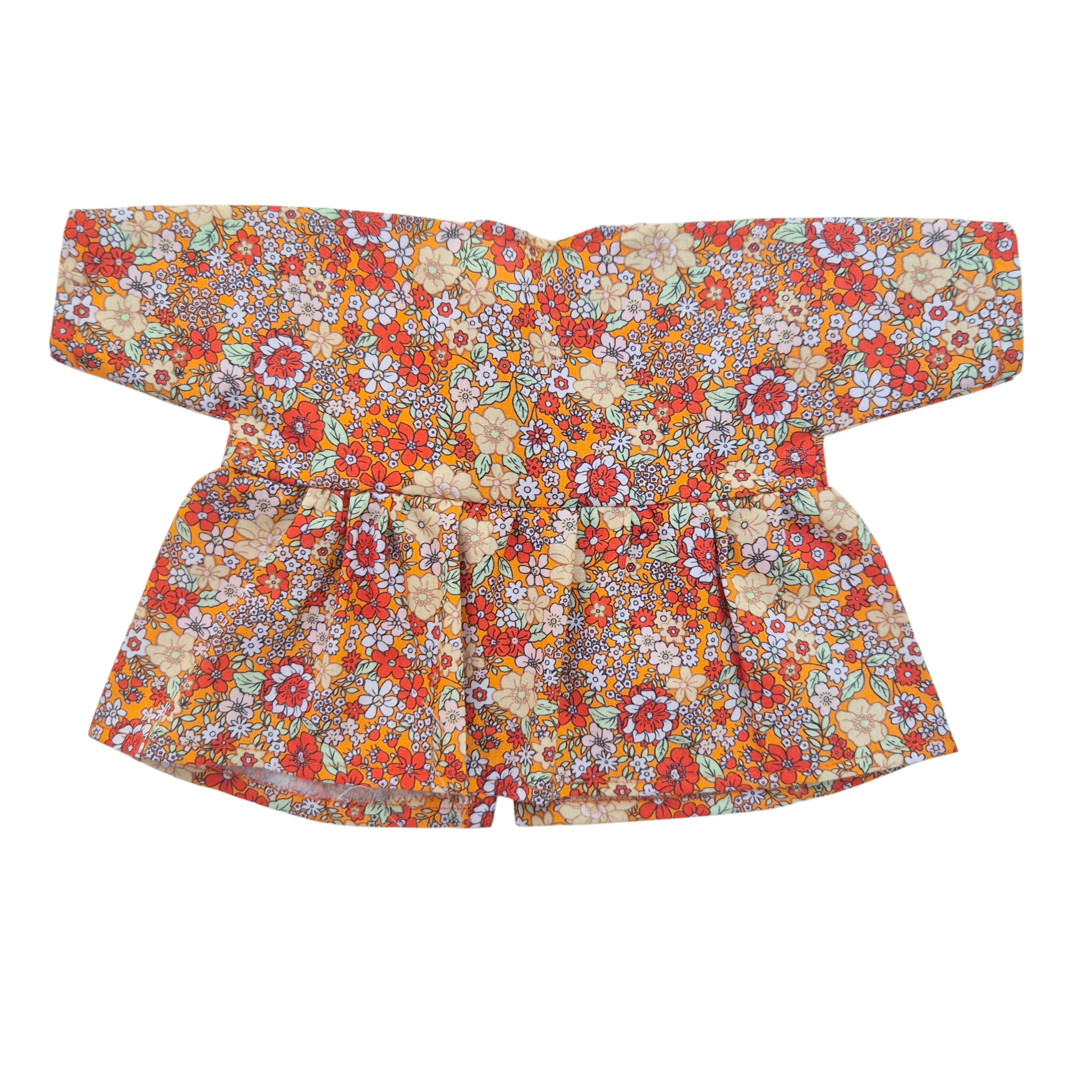 JUSTINE - Robe liberty rouge