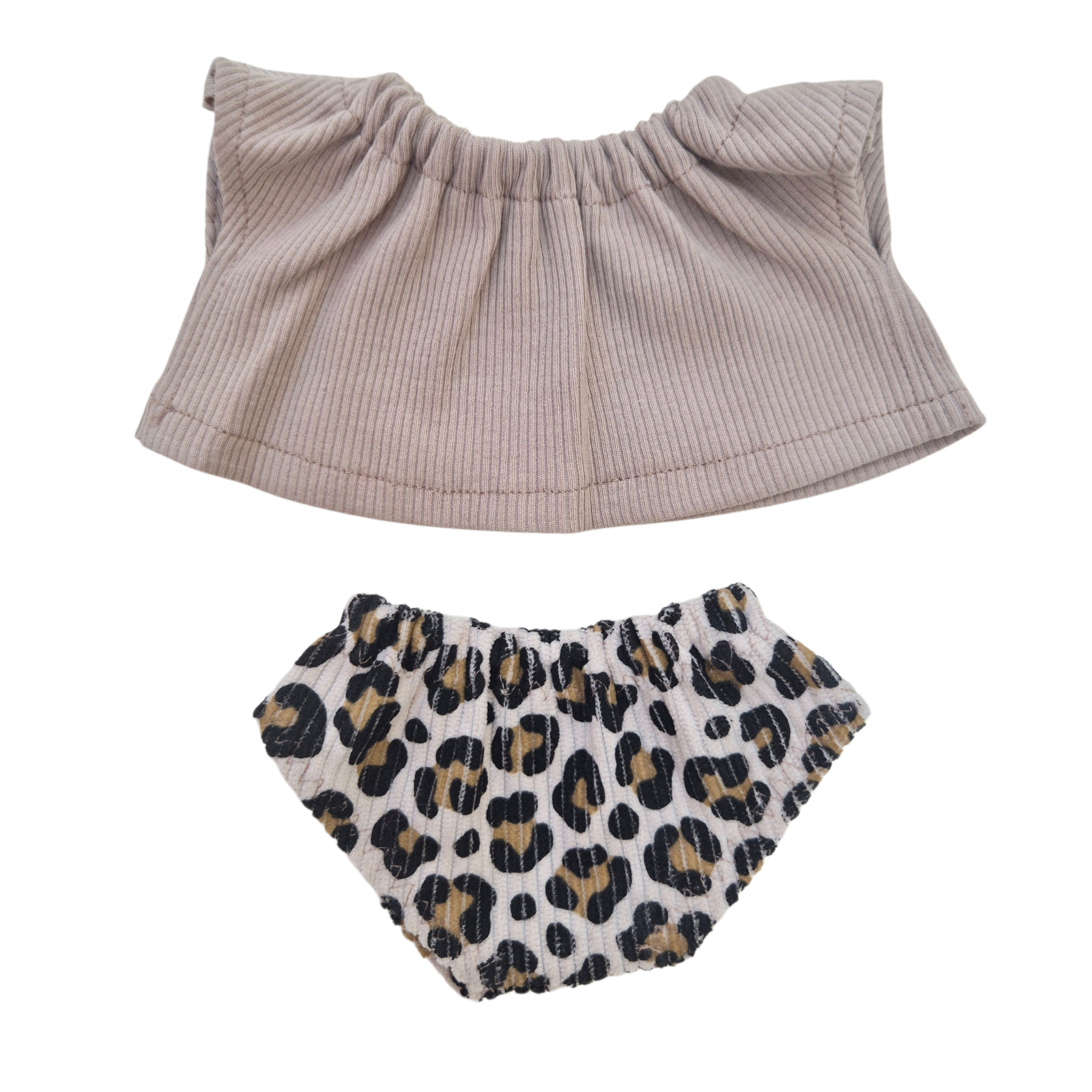 FELIX - culotte + tee-shirt beige